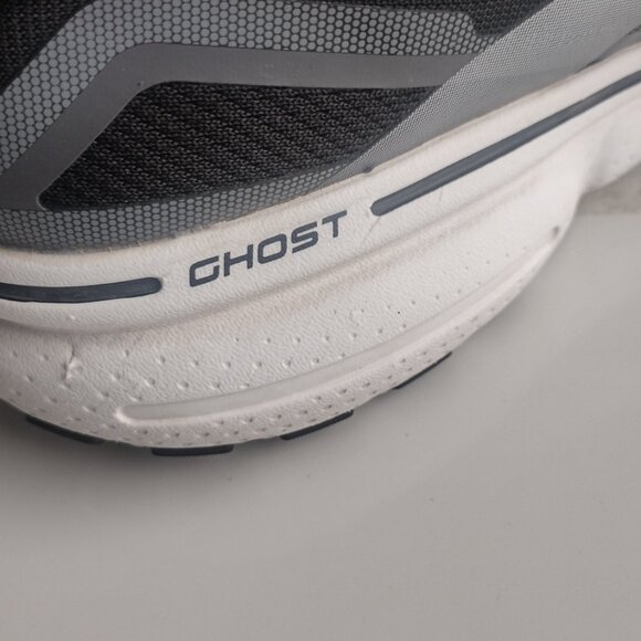 Brooks Ghost 15 Women’s Size 9D Wide Black Running Shoes Sneakers - 1203801D012 - Picture 6 of 8